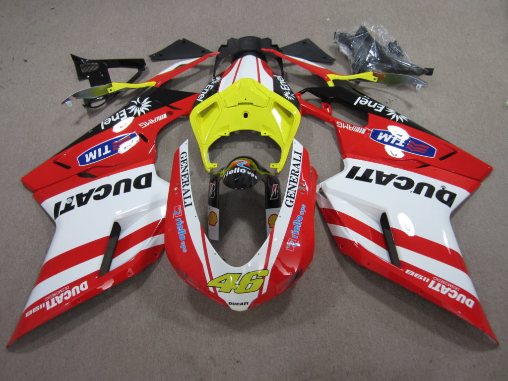 ducati 848 race fairings