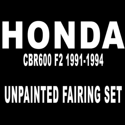 Honda CBR600 F2 1991-1994 Unpainted Fairing Set MFC1437
