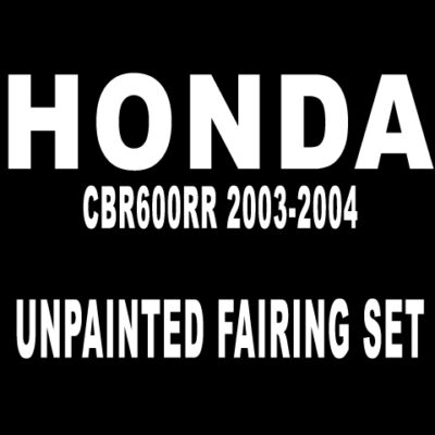 Honda CBR600RR Unpainted Fairing Set MFC367