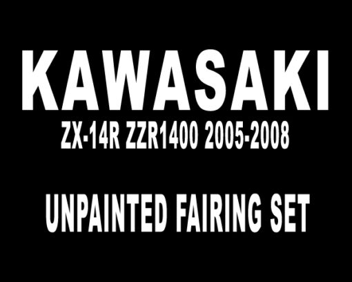 Kawasaki ZX-14R ZZR1400 2005-2008 Fairing Set MFC1446