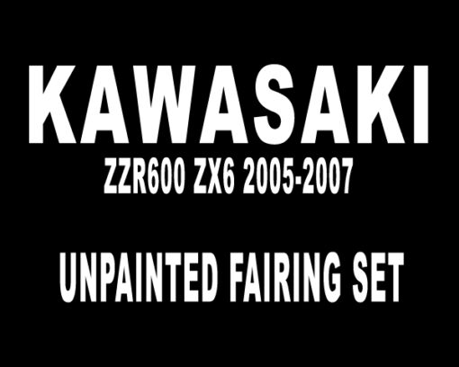 Kawasaki ZZR600 ZX6 2005-2007 Fairing Set MFC1447