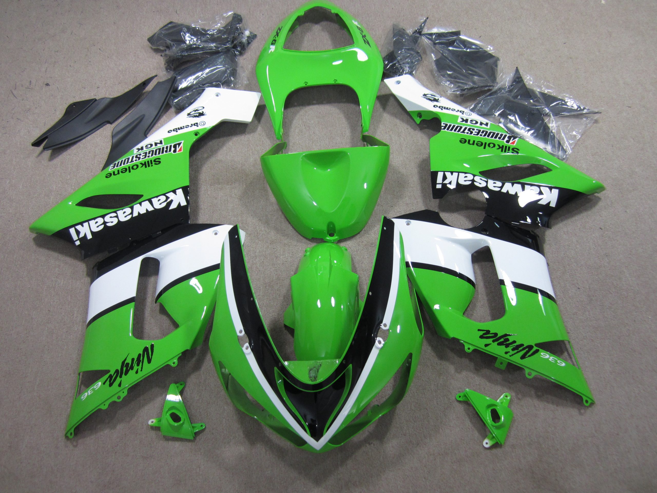2005 zx6r fairings