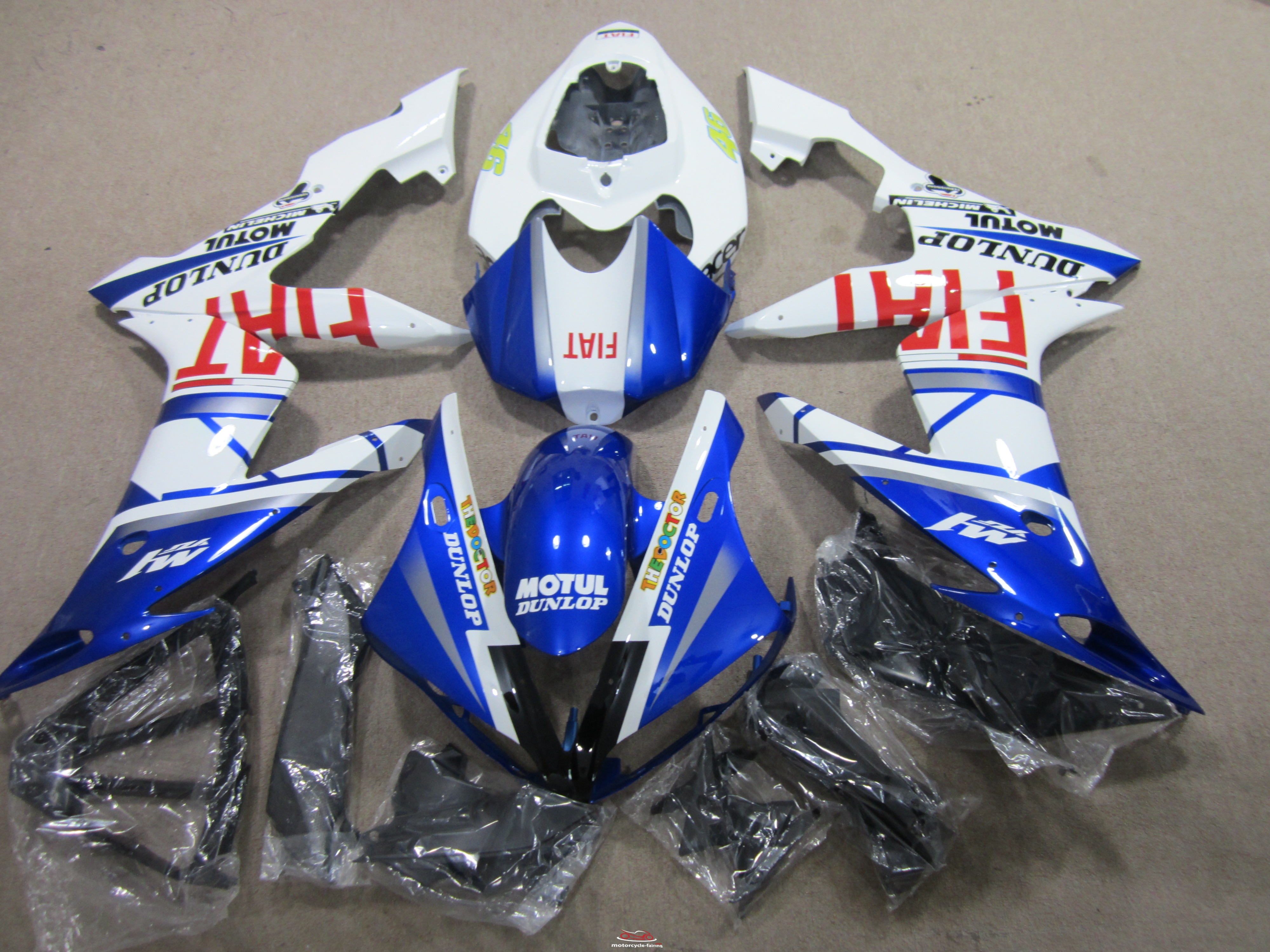 2005 yamaha r1 fairings